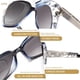 thumbnail image 5 of Gafas de sol bifocales JM para mujer, a la moda, cuadradas, negras y azules +2.5, 5 of 7