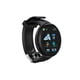 thumbnail image 1 of Reloj de pulsera inteligente SM22 con carga USB, frecuencia cardíaca, negro, 1 of 5