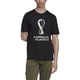 thumbnail image 2 of Camiseta adidas World Cup 2022 para hombre negra (emblema) - S, 2 of 5