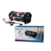 Bazooka Parlante Con Audifonos Bt 10W Philco