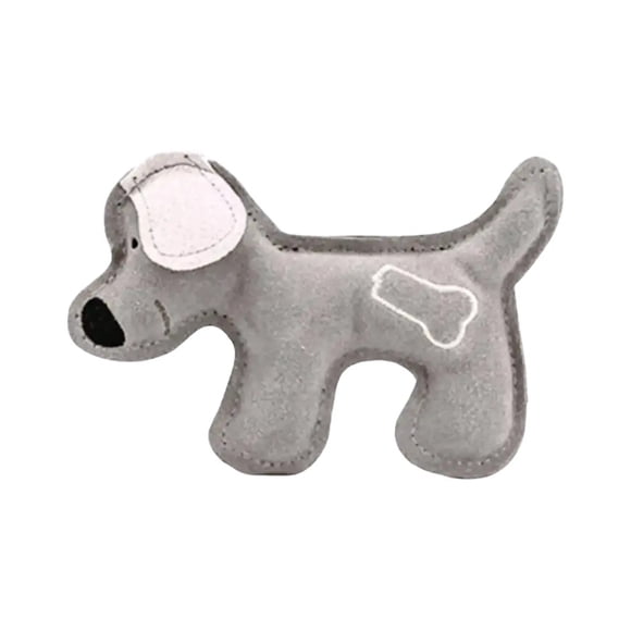 Juguete para Perro Peluche Perrito de Cuero