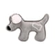 thumbnail image 1 of Juguete para Perro Peluche Perrito de Cuero, 1 of 2