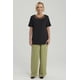 thumbnail image 2 of Polera Mujer Aplicación Cuello Negro - ll, 2 of 7