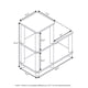 thumbnail image 3 of Estante Furinno Turn-N-Tube Accent Decorativo en Roble Francés Gris, 3 of 5