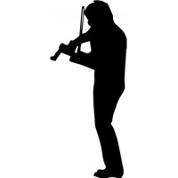 Rienda Libre Graphics - Decomural Violinist Classical Music Ws-32796