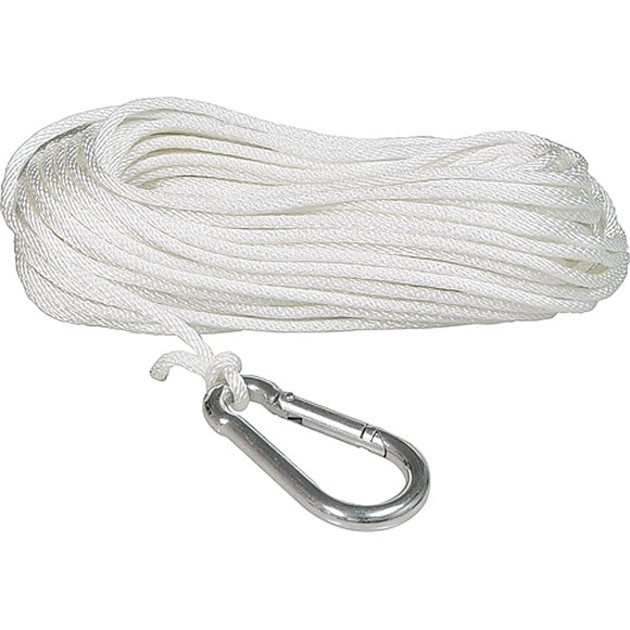 Línea de ancla SeaSense 5 mm 30 m con gancho de resorte