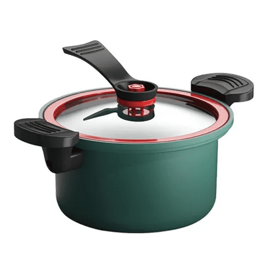 Genérico - Mini Olla A Presión Olla De Cocción Lenta Cocina 22cm Color Verde