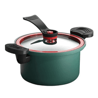 Genérico - Mini Olla A Presión Olla De Cocción Lenta Cocina 22Cm Color Verde