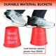 thumbnail image 3 of Juego de lanzamiento Orizliztion Giant Yard Pong con 12 cubos y pelotas, 3 of 8