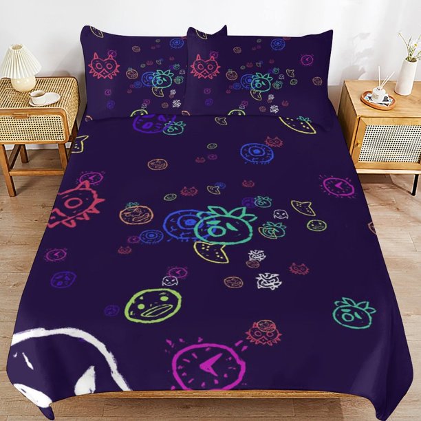 The Legend of Zelda Comforter Set 3 Pieces Quilt Cover Set Soft Bedding Sets for All Seasons