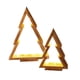 thumbnail image 4 of Árbol De Navidad De Madera Con Luces LED, Decoración De Mesa, Artesanía Para Repisa, Escritorio, Chimenea, 4 of 5