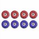 thumbnail image 2 of Discos de Shuffleboard TORPSPORTS 53mm Juego de 8 Rojo/Azul, 2 of 6