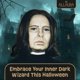 thumbnail image 2 of Disfraz largo para hombre Wig ALLAURA Severus Snape, color negro, 2 of 9