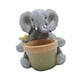 thumbnail image 2 of Plantador De Estatuas De Elefante De Jardín Creativo Para Balcón Interior/granja Al Aire Libre Con Un Pájaro, 2 of 5