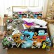 thumbnail image 2 of The Amazing World Of Gumball Quilt Duvet Cover Set Bedspread Kids 3-Piece Bedding Set, 2 of 5
