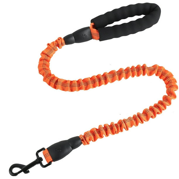 Correa extensible reflectante para perros, correa elástica de entrenamiento para perros