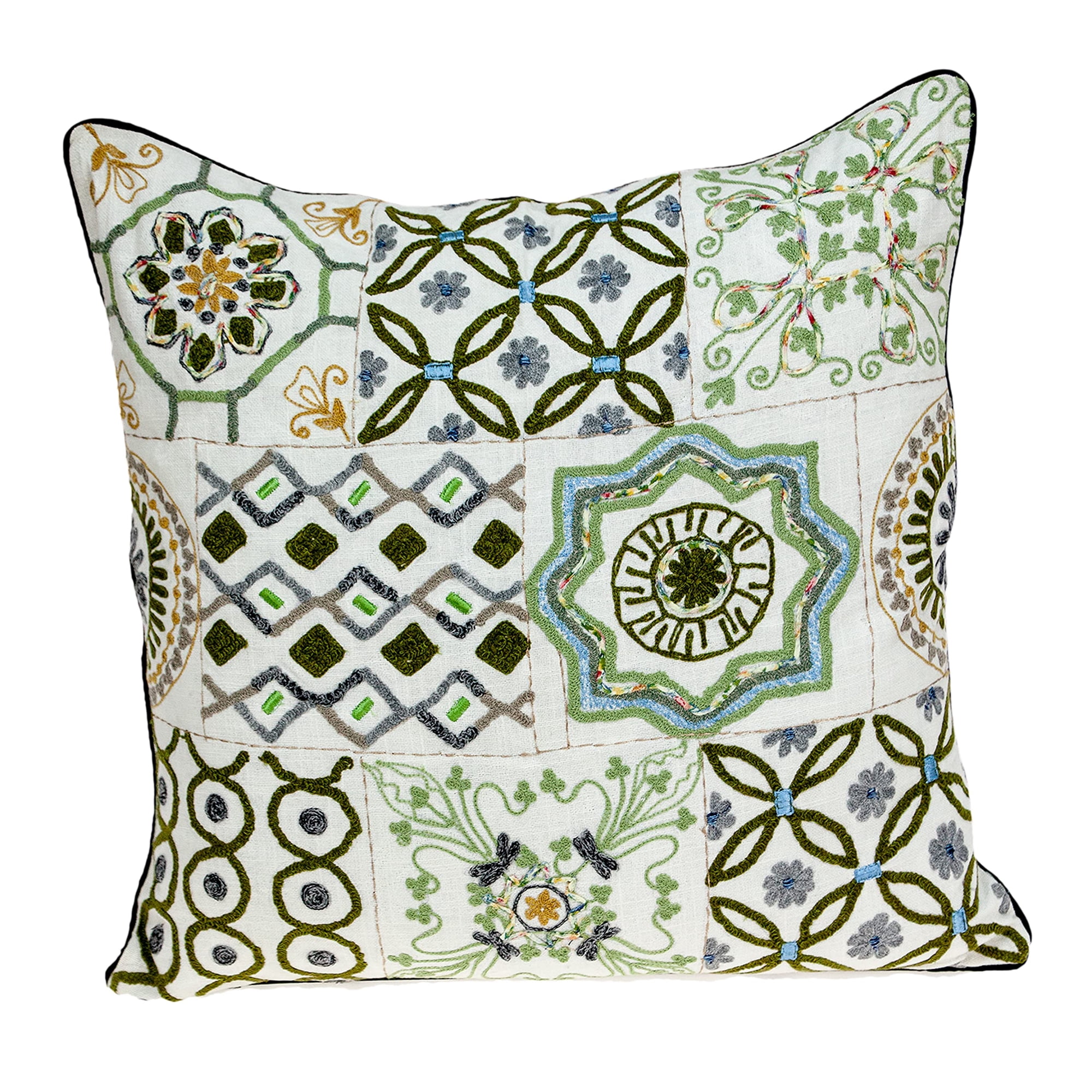 Funda De Almohada Parkland Collection Ren Beige Con Inserto De Poliéster