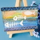 thumbnail image 4 of Matrices de corte metálicas Lottoyday con diseño de espina de pescado para scrapbooking, 4 of 8
