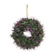 thumbnail image 1 of Corona De Bienvenida De Lavanda Artificial De 18 Pulgadas Para Accesorios De Porche Delantero De Ventana Estilo B, 1 of 3