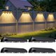 thumbnail image 1 of Luz Solar para Cercas POOWUUDT 30 cm 4‑LED (Pack de 4), 1 of 8