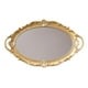 thumbnail image 1 of Set 2 Bandeja Espejo Dorada Decorativa Organizador Jhn, 1 of 3