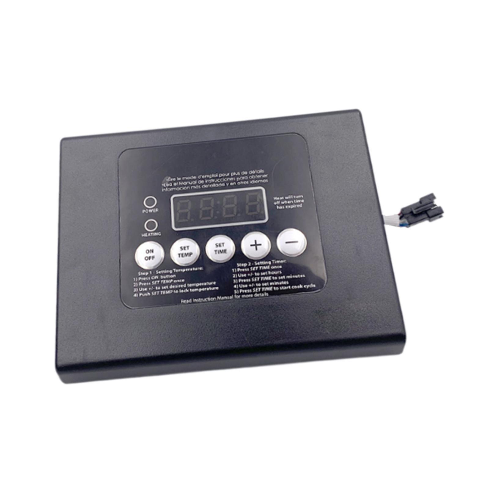 Ioensy - Kit De Reemplazo De Panel De Control Digital Portátil Estable Para Máquina De Parrilla Eléctrica