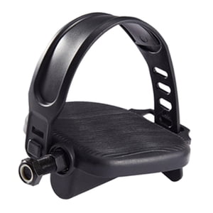 Ioensy - Pedal De Bicicleta Estática Con Correas Piezas De Ciclismo Husillo Corto De 12,7 Mm