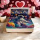 thumbnail image 1 of Colorful Space Print Fitted Sheet Fitted Sheet Which Is Fashionable And Warm And Romantic Can Be Used in All Seasons! Ideal Family Friends Holiday Party Gifts 1, 1 of 1
