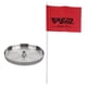 thumbnail image 3 of Copa De Hoyo De Golf De Acero Inoxidable Con Bandera Para Patio Interior Y Exterior De 1,3 Cm, 3 of 5