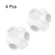 thumbnail image 3 of Uxcell Conector de 6 Vías de 1-1/4" para Muebles, Acoplamiento de Tubería de Grado de Construcción, Blanco, 3 of 7