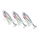 thumbnail image 1 of 3x Señuelos de Pesca, señuelos Jigging, señuelos duros de agua dulce, señuelo de hundimiento simulado, aparejos de pesca, cebos de pesca, plantillas Plata, 1 of 5