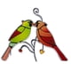 thumbnail image 4 of Acrílico Pájaros Decoración De Pared Puertas De Coche Prisma Rama Árbol Adornos De Valla Para El Hogar C, 4 of 5