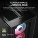 thumbnail image 2 of Carcasa para PC CORSAIR Frame 4000D RS ARGB Modular Mid-Tower ATX, 2 of 3