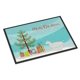 thumbnail image 1 of Felpudo Caroline's Treasures 46x69 cm Feliz Navidad, 1 of 7