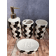 thumbnail image 3 of Set Juego De Baño Premium 4 Accesorios Cerámico, 3 of 3