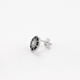 thumbnail image 5 of Aros Plata Fina 925 Sol Luna Estrellas Antialergicos Unisex plateado, 5 of 6