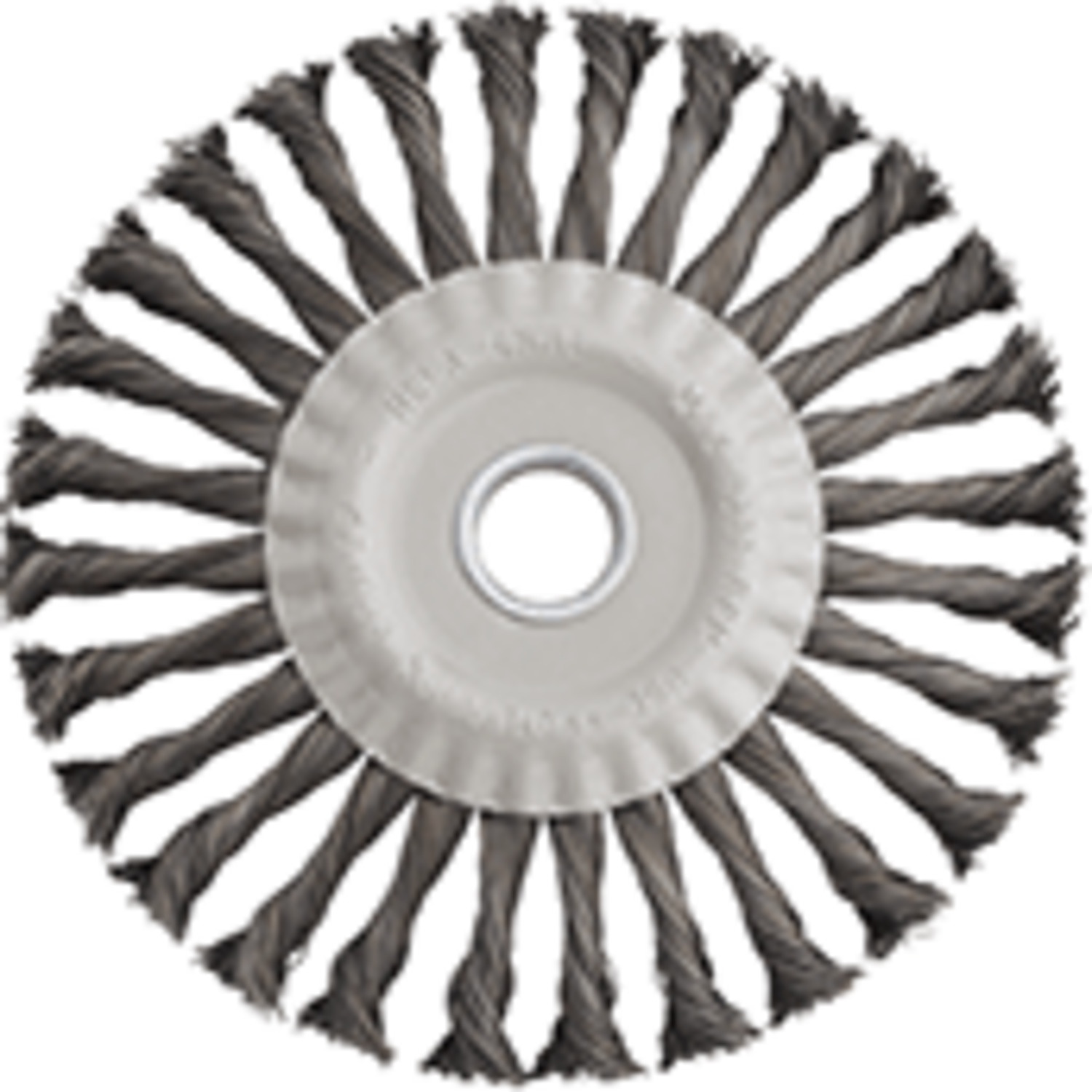 Grata Circular Acero Templado Trenzado 7'' - Calibre De 0,6 Mm - Buje 7/8''- Hela