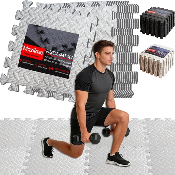 Piso Para Gimnasio 18 Piezas De Espuma Eva 32 X 32 Cm
