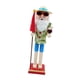 thumbnail image 3 of Cascanueces De Estatuilla De Papá Noel De Verano De Madera De 38 Cm Para Decoración Interior De Fiesta De Festival Estilo B, 3 of 3