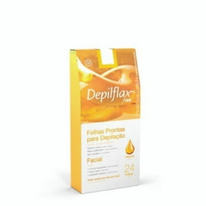 Depiflax - Bandas Depilatorias Faciales Profesionales X24