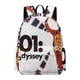 thumbnail image 1 of 2001: Una Odisea del Espacio-theme Backpack, Campus style schoolbag Bookbag with Adjustable Shoulder Straps And Large Zip Compartment, Unisex Travel Bags.42x30x15cm, 1 of 6