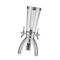 Magideal - Dispensador De Cerveza Torre De Cerveza Con Tubo Frío Herramienta De Barra Transparente Fácil De Usar Dispensador De Bebidas Versátil Con Grifo Para P
