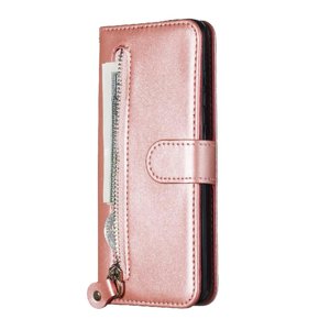 Gangxun - Funda Con Cremallera Para Samsung Galaxy S20 5G, Carcasa Cartera De Cuero Pu Con Soporte Y Tarjetero