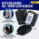 thumbnail image 2 of Caja de seguridad para exteriores KeyGuard Pro SL-590-CVR con cubierta de goma, 2 of 3