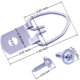 thumbnail image 2 of Colgadores D Ring GUSSKER para cuadros, 10 lb, 2 of 3