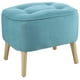 thumbnail image 3 of Pouf Máxima Calipso Felpa 55x45x45 cm, 3 of 3