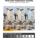 thumbnail image 3 of Ventilador de Techo Vaczon de 52 Pulgadas Oro con Luz LED, 3 of 3