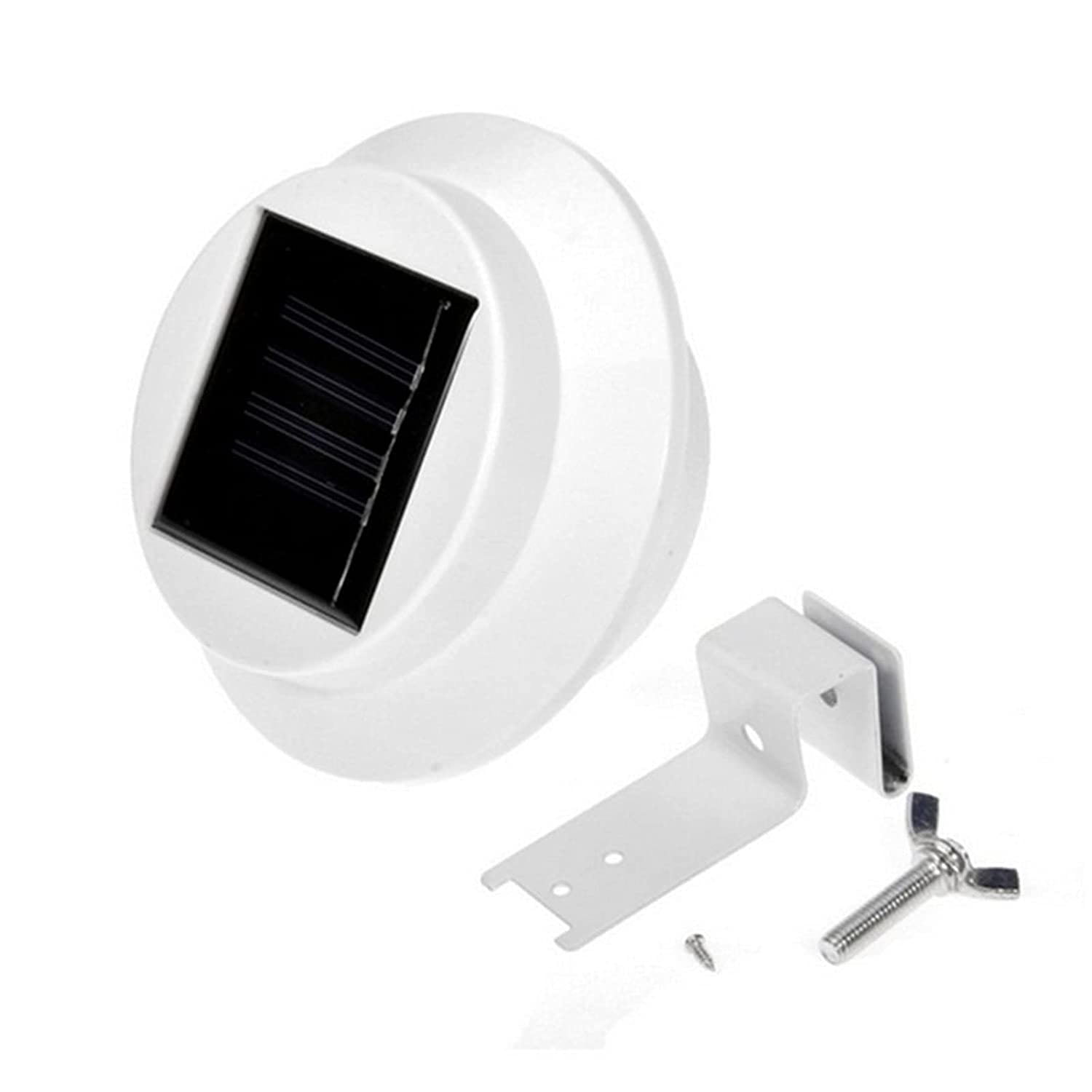 Concepts Life - Foco Led Redondo Con Panel Solar 1.2v Blanco