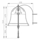 thumbnail image 4 of Campana Juguete Colgante Con Patio Con Sonido Real, 4 of 4