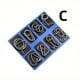 thumbnail image 1 of Intelligence Unlocks Luban Locks, Intelligence Unlocks Huan Kongming Locks, 8-piece Set Of Rings To Improve Thinking And Concentration, And Enhance Intelligence, 1 of 3